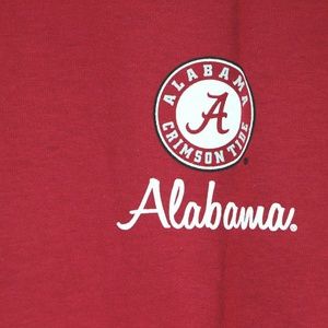 Shirts - Alabama Crimson Tide Herringbone T-Shirt Shirts - Alabama Crimson Tide Herringbone T-Shirt